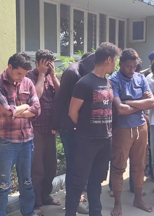 અમદાવાદના ફાર્મમાં હાઇપ્રોફાઇલ રેવ પાર્ટીમાં રેડ, 3 વિદેશી નાગરિક સહિત 20ની ધરપકડ