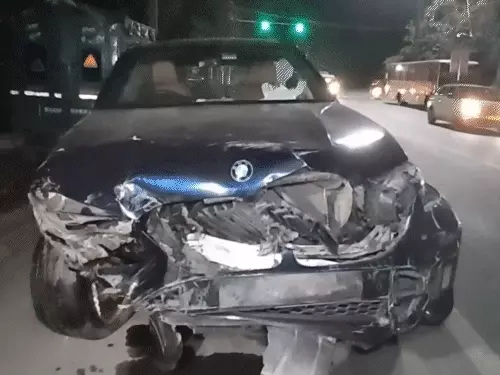 નાણાં મંત્રાલયના અધિકારીને BMW કારે ટક્કર મારી:હોસ્પિટલમાં મોત