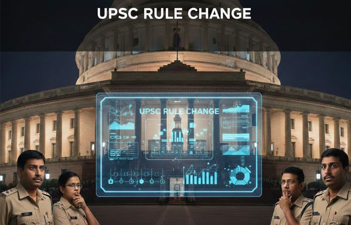 UPSCમાં મોટો ફેરબદલ: કાર્યરત IAS-IFS હવે પરીક્ષા નહીં આપી શકે, IPS માટે પણ નવા પ્રતિબંધો