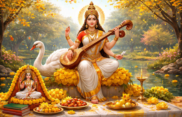 વર્ષો બાદ બન્યો દુર્લભ સંયોગ: વસંત પંચમીનો ગજકેસરી યોગ ચમકાવશે આ 3 રાશિઓનું ભાગ્ય