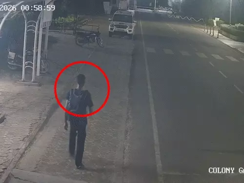 સિંહોએ શિકાર કરેલા યુવકના અંતિમ CCTV:જાહેરમાં લઘુશંકા કરી, સિક્યુરિટીએ રાતે ન જવા કહ્યું પણ યુવક ન માન્યો, ખભે બેગ રાખી વતન જવા નીકળ્યો ને મોતને ભેટ્યો