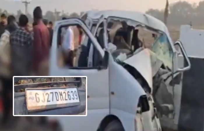 મહેસાણામાં ગમખ્વાર અકસ્માત: લગ્નથી પાછા આવતા અમદાવાદનો પરિવાર વિખેરાયો, 4ના મોત