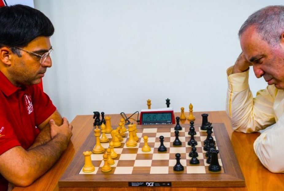 ભૂતપૂર્વ વર્લ્ડ ચેમ્પિયન વિશ્વનાથન આનંદ અને ગેરી કાસ્પારોવ ફરી થશે ટક્કર 