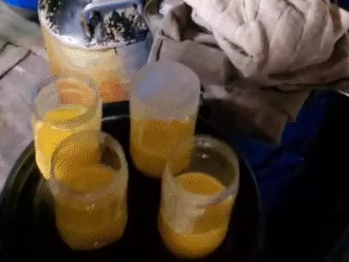 તબેલામાં ઝેરનો વેપલો, રૂ.1200નું ઘી માત્ર 300માં વેચાતું:સુરતમાં વધુ એક નકલી ઘીનું કારખાનું મળ્યું; 319 કિલો જપ્ત; ઘાતક કેમિકલ એસેન્સ ભેળવાતું