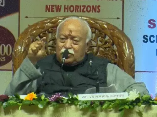 ભાગવતે કહ્યું- લિવ-ઇનમાં રહેનારાં જવાબદારી નિભાવતાં નથી:લગ્ન શારીરિક સંતોષનું સાધન નથી, બાળકોની સંખ્યા નક્કી નથી, પરંતુ 3 બાળક આદર્શ