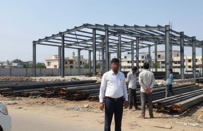 અમદાવાદ: શીલજમાં તસ્કરોનો મોટો હાથફેરો, ગોડાઉન બનાવવા માટે રાખેલું 5300 કિલો લોખંડ ચોરી કરી ફરાર