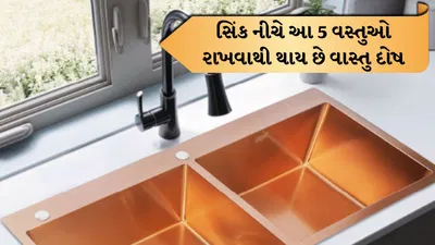 આ 5 વસ્તુઓ સિંક નીચે રાખવાથી વાસ્તુ દોષ થાય છે, આજે જ કરો આ ઉપાયો
