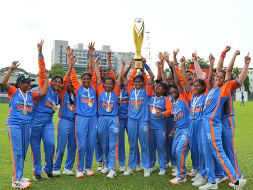 ભારતે જીત્યો પહેલો બ્લાઇન્ડ વુમન્સ T20 વર્લ્ડ કપ:ફાઇનલમાં નેપાળ ફક્ત 1 જ બાઉન્ડરી ફટકારી શક્યું; ટુર્નામેન્ટમાં પાકિસ્તાન-ઓસ્ટ્રેલિયાને પણ હરાવ્યું