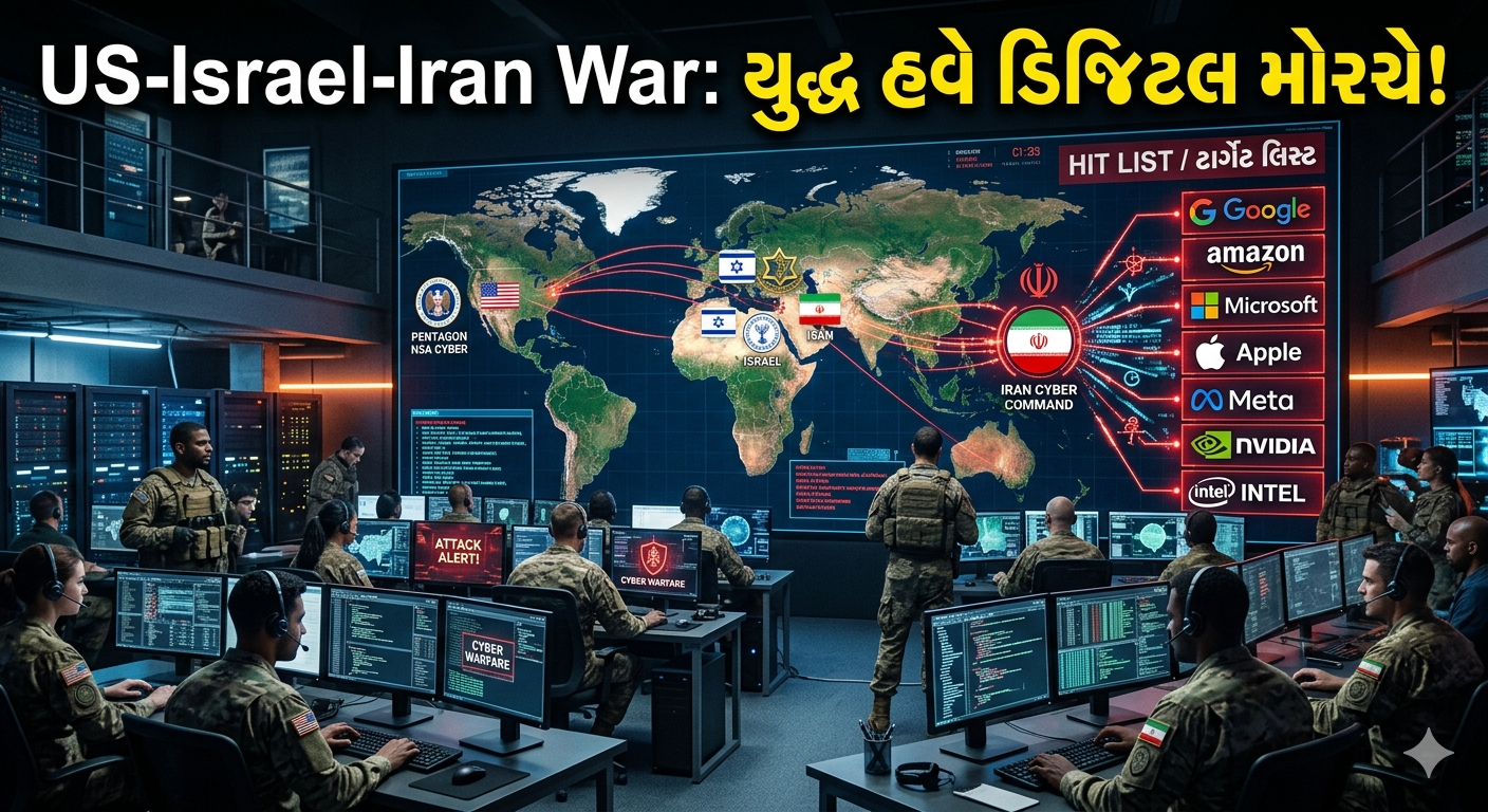 US-Israel-Iran War: યુદ્ધ હવે ડિજિટલ મોરચે! ઈરાનની હિટ લિસ્ટમાં મોટી ટેક કંપનીઓ
