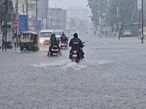 છેલ્લા 24 કલાકમાં 145 તાલુકામાં મેઘરાજાની સટાસટી:ઉમરપાડામાં પોણાપાંચ ઇંચ
